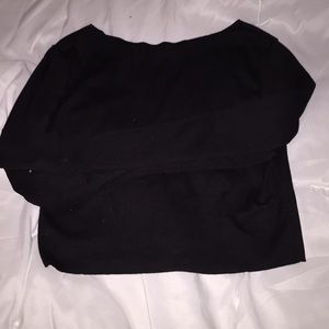 long sleeve crop tops